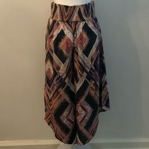 Free People Printed Skater Pants